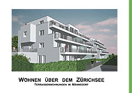 Architekturbüro Walter Schweizer - Terrassenwohnungen in Männdedorf - Wohnen über dem Zürichsee